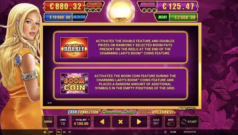 Cash Connection - Charming Lady's Boom Coins бум-коин